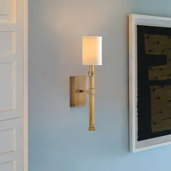 Nástěnné svítidlo Hinkley HK-MOORE-WB1-HB - Nástěnné svítidlo MOORE 1xE14/40W/230V zlatá