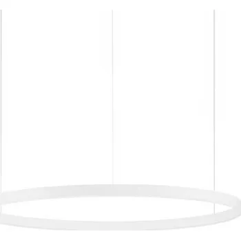 Nova Luce Motif LED kruhové závěsné svítidlo stmívatelné CCT Bílá / 3000K TRIAC / ⌀150cm