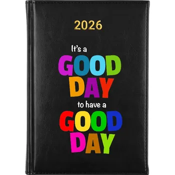 Diář Knižkový kalendář 2026 A5 černý