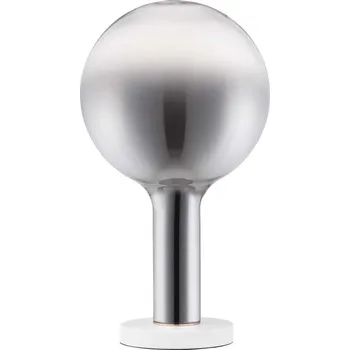 Nova Luce Nostos LED skleněné stolní svítidlo Šedá