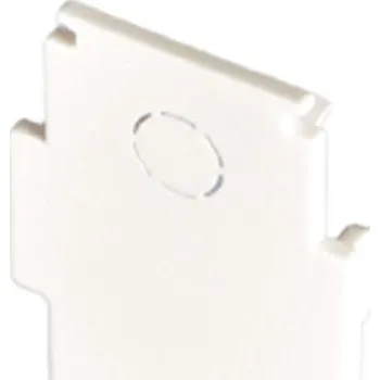 Bodové svítidlo POWERGEAR Koncovka pro 48V lištu zápustnou Bílá