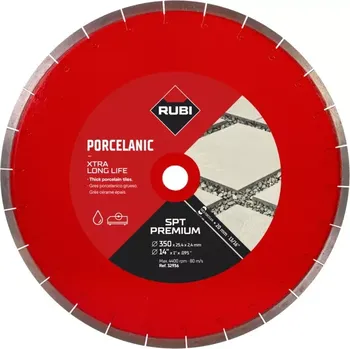 Řezný kotouč RUBI Diamantový kotouč SPT-350 PREMIUM na porcelánové dlaždice (Ref. 32936)