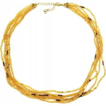 Přívěsek Náhrdelník / přívěsek z drobných korálků JABLONEX