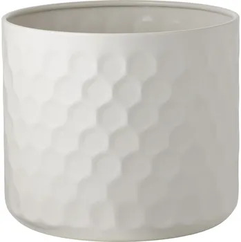 Květináč House Nordic Kovový květináč FLOWERPOT bílý