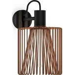 Wever and Ducré Wiro nástěnné svítidlo 1.8 / Tmavě hnědá / Kabel se zástrčkou a stmívačem