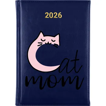 Kalendář Knižní kalendář 2026 A5 modrý