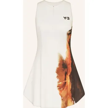 Dámské šaty Y-3 Dámské Šaty Na Tenis Pro, krémová / tmavě šedá /...