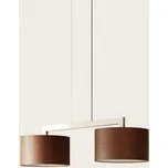 Aromas Rems E27 závěsné kožené svítidlo 2 / Oranžová / DALI/230V