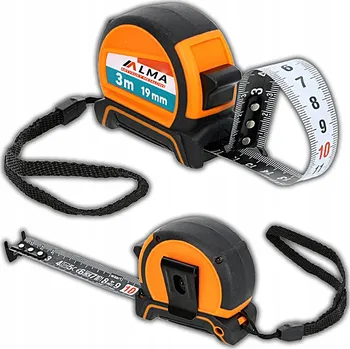 metr SVINOVACÍ METR OCELOVÝ OBOUSTRANNÝ 3m x 19mm