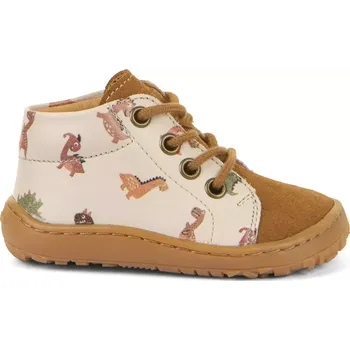 Dětská móda Barefoot celoroční boty Froddo First step laces brown+ 21