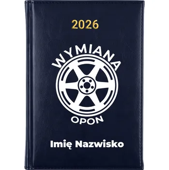 Kalendář Knižkový kalendář 2026 A5 FunnyCase modrý