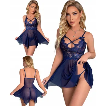 Dámské noční prádlo TRIČKO noční prádlo s krajkou, sexy set, pyžamo, NOČNÍ