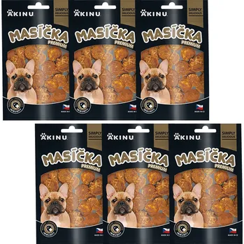 Pamlsek pro psa Akinu MASÍČKA PREMIUM Immunity pamlsek pro psy 6 x 75 g