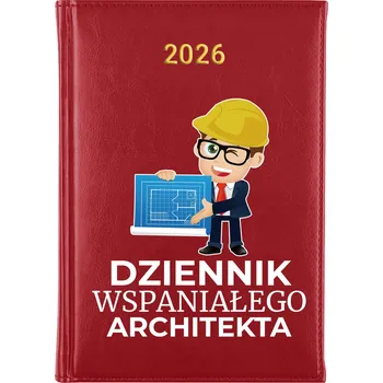 Kalendář Knižní kalendář 2026 A5 FunnyCase červený