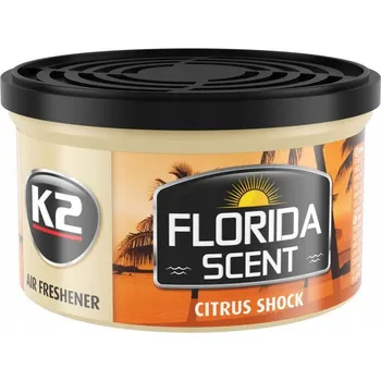 Vůně do auta K2 FLORIDA SCENT - VŮNĚ DO AUTA PLECHOVKA - CITRUSOVÝ ŠOK