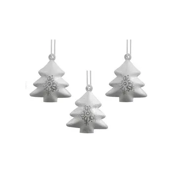 Vánoční dekorace Kovový zvonící stromek