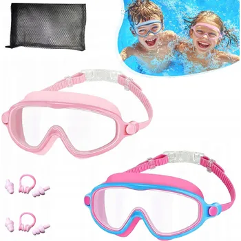 Plavecké brýle PLAVECKÉ BRÝLE PRO DĚTI DO BAZÉNU SNADNÉ ZAPÍNÁNÍ ANTI-FOG