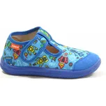 V+J OBUV s.r.o. V+J OBUV Milami 226 MAA96-06A L.BLUE dětská přezůvková obuv Velikost: 22