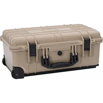 vidaXL Tvrzené pouzdro Písková 56 x 35 x 23 cm Polypropylen a ABS [42008109]