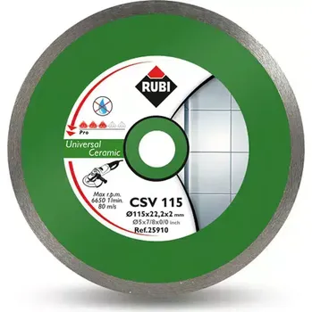 Řezný kotouč RUBI Diamantový kotouč CSV 115 PRO (Ref. 25910)