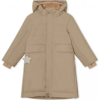 Chlapecká bunda MINI A TURE Dětská zimní parka MATVENCASTA "Savannah Tan" VELIKOST: 122/7 let