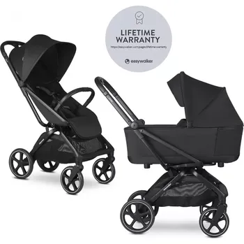 Kočárek EASYWALKER Kočárek kombinovaný Rockey L 2025 Pure Black