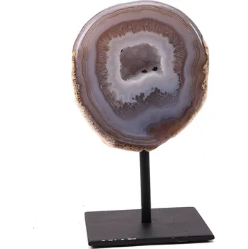 Přírodní kámen Magieprirody.cz Achát drúza na stojánku 660g Top kvalita #ATS054