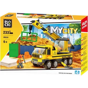 ostatní stavebnice Stavebnice Blocki MyCity Crane 223 dílů icom 0228