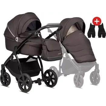 Kočárek Noordi FJORDI + adaptéry ZDARMA 2024 811 CHOCOLADE