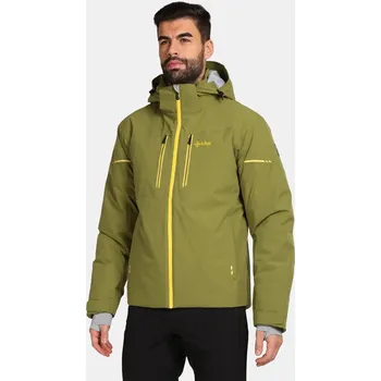 Pánská lyžařská bunda KILPI TONNSI-M UM0109KI ZELENÁ S