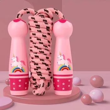 Švihadlo Dětské nastavitelné kreslené švihadlo 280 cm | dětské švihadlo, fitness švihadlo - 7