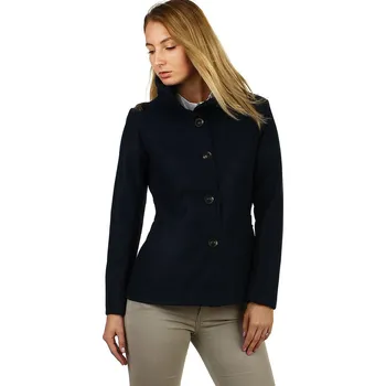 Dámský kabát TopMode Dámský krátký flaušový kabát 498922