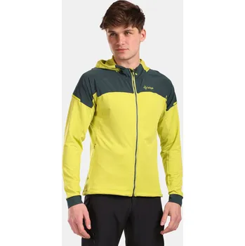 Pánské oblečení Pánská fleece mikina KILPI MEMPHIS-M VM0201KI SVĚTLE ZELENÁ XXXL