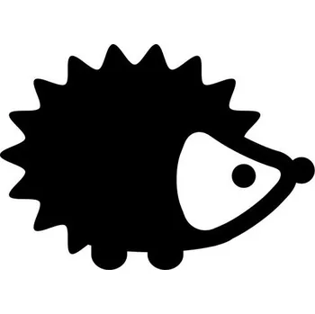 Samolepicí dekorace na vozidlo Samolepka na auto - ježek