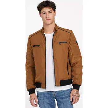 Pánská parka GUESS pánská bunda Rowan hnědé M