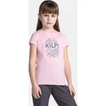 Dívčí triko KILPI MALGA-JG TJ0306KI SVĚTLE RŮŽOVÁ 98