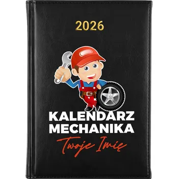 Kalendář Knižní kalendář 2026 A5 FunnyCase černý