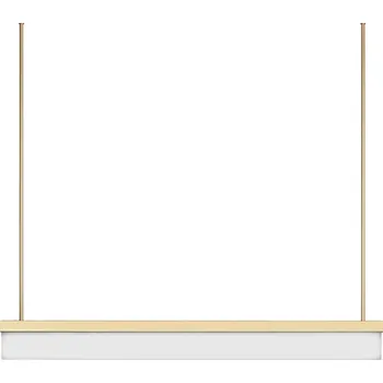 Lucis Aula ZT LED závěsné svítidlo 1500mm / 3000K / Mosaz