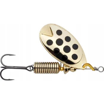 Umělá nástraha Rotační Třpytka Abu Garcia Fast Attack LF 4cm 4,5gr Gold/Black Dot