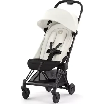Kočárek CYBEX Coya + madlo ZDARMA 2025 Off White (Matt Black Frame)