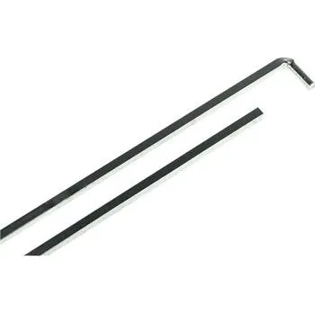 Okenní klika Táhlo s hákem, čtyřhran 6 mm, 600 mm, ocel pozinkovaná