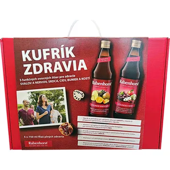 Rabenhorst Kufřík zdraví 5×750 ml