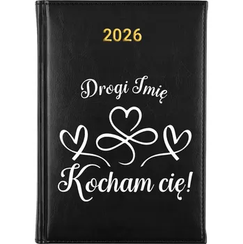 Diář Knižkový kalendář 2026 A5 černý