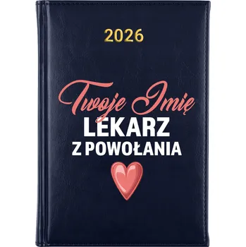 Kalendář Knižkový kalendář 2026 A5 FunnyCase modrý