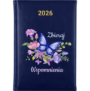 Kalendář Knižní kalendář 2026 A5 modrý