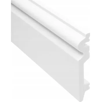 Obraz MDF lišta 15 x 100, délka 100 cm, bílá