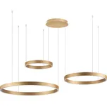 Nova Luce Elowen LED závěsné svítidlo Zlatá