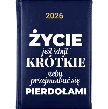 Kalendář Knižní kalendář 2026 A5 modrý