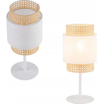 Lampička Stolní lampa TK-Lighting Boho béžová, bílá, hnědá 60 W