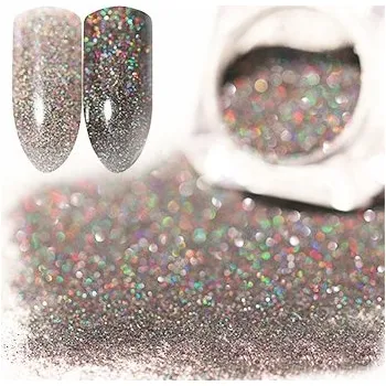 Třpytivý prach pro zdobení nehtů Holo Frost 15 - multicolor (vícebarevný)